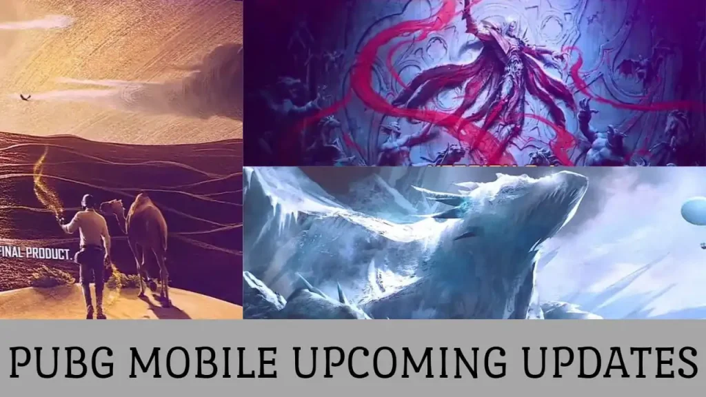 pubg mobile upcoming updates
