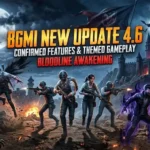 BGMI 4.6 new update banner featuring Bloodline Awakening vampire theme mode