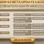 beta PUBG Mobile 4.5 update release date