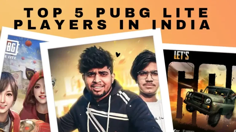 Top 5 PUBG Lite Players In India